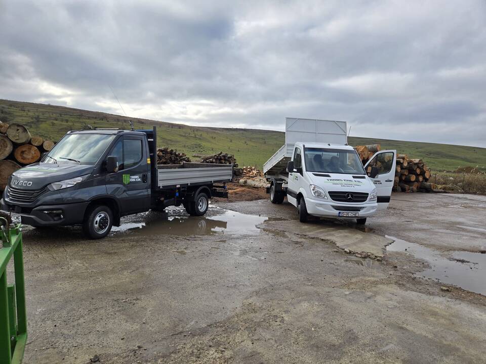 Transport cu autoutilitare basculabile